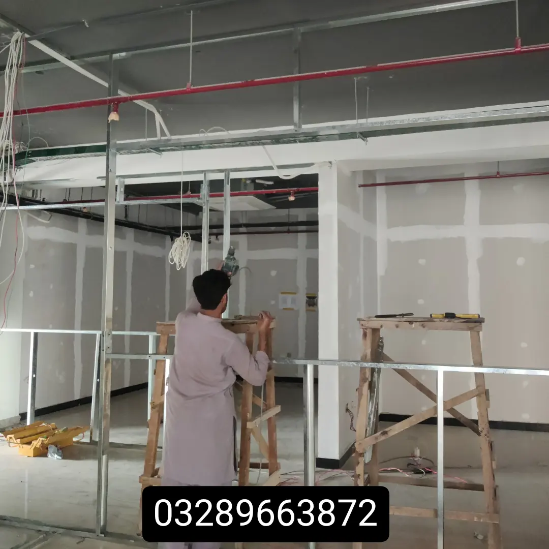 drywall/gypsum board partition/office partition/gypsum ceiling workin Rs 320 Other Decor Items