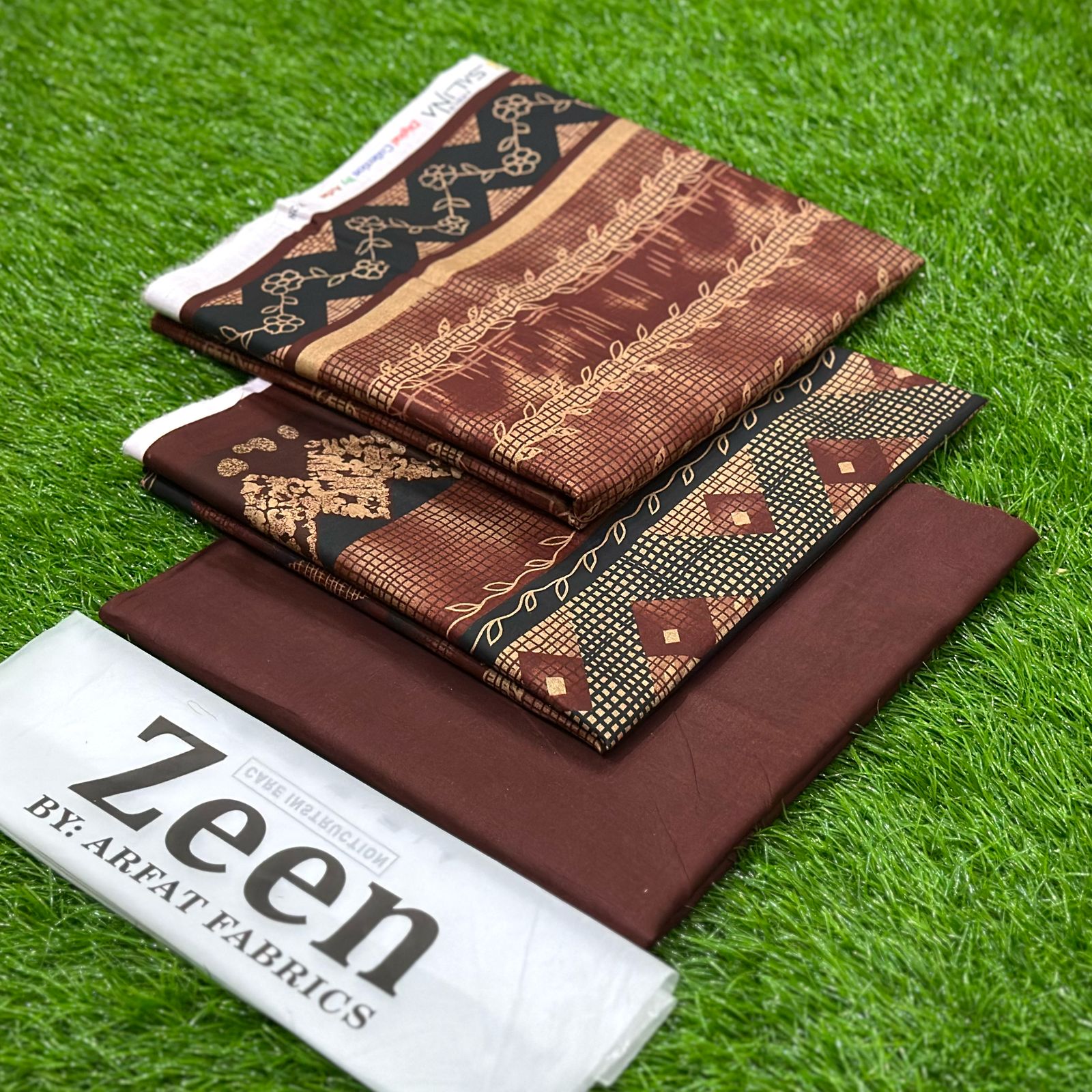 3 Pcs unstitched suits for