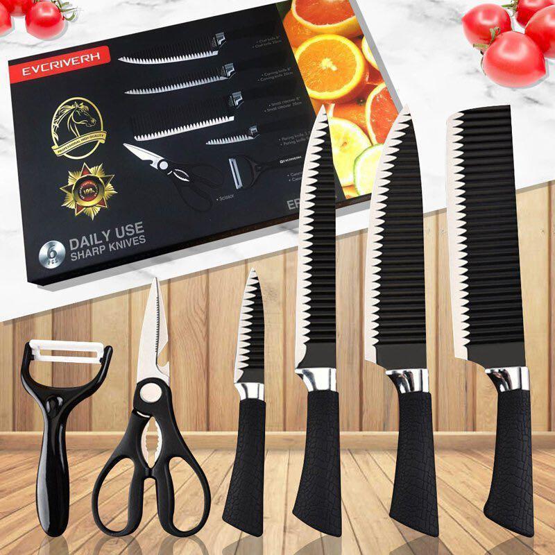 6 pcs knife set