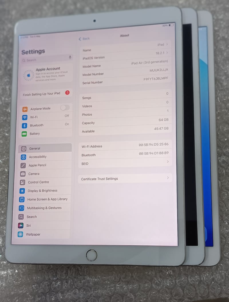 Ipad air 3rd generation