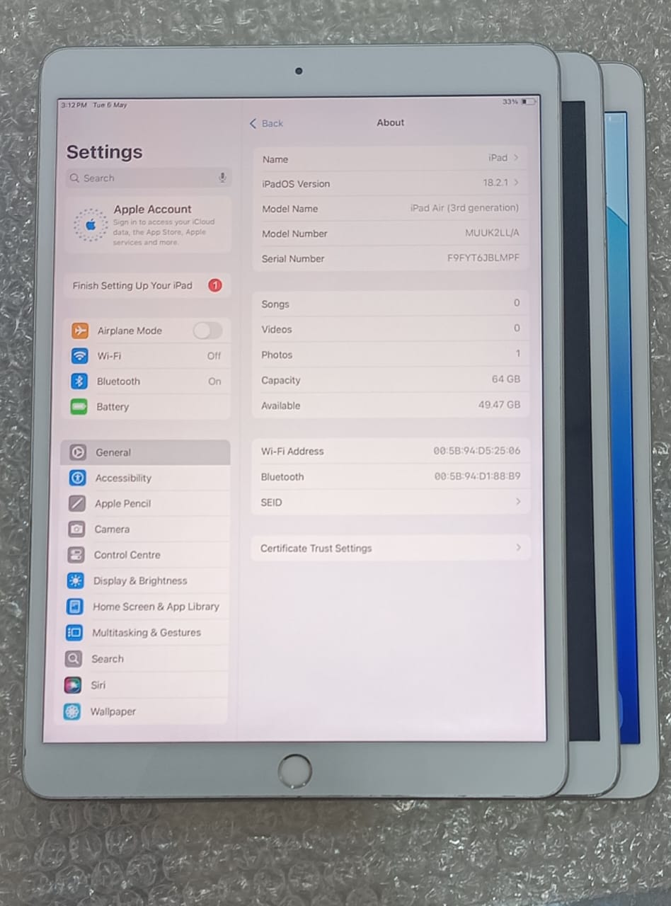 Ipad air 3rd generation