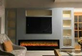 Electric 3d fire place