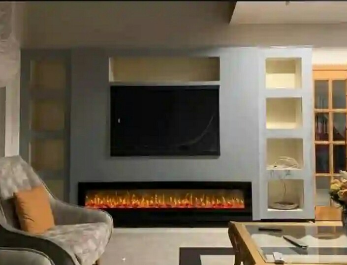 Electric 3d fire place