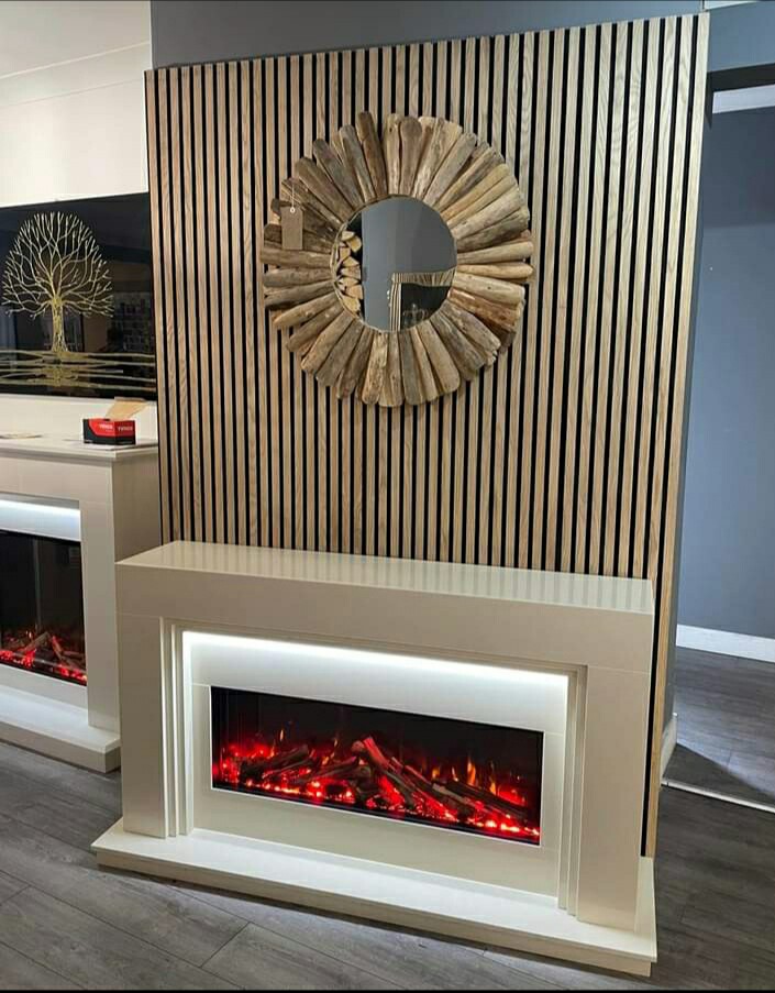 Electric 3d fire place