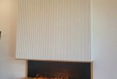 Water wiper fire place