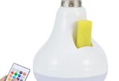 2-in-1 Smart LED Bulb + Bluetooth Speaker