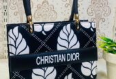 CRISTAIN DIOR High Quality Floral Tote Bag