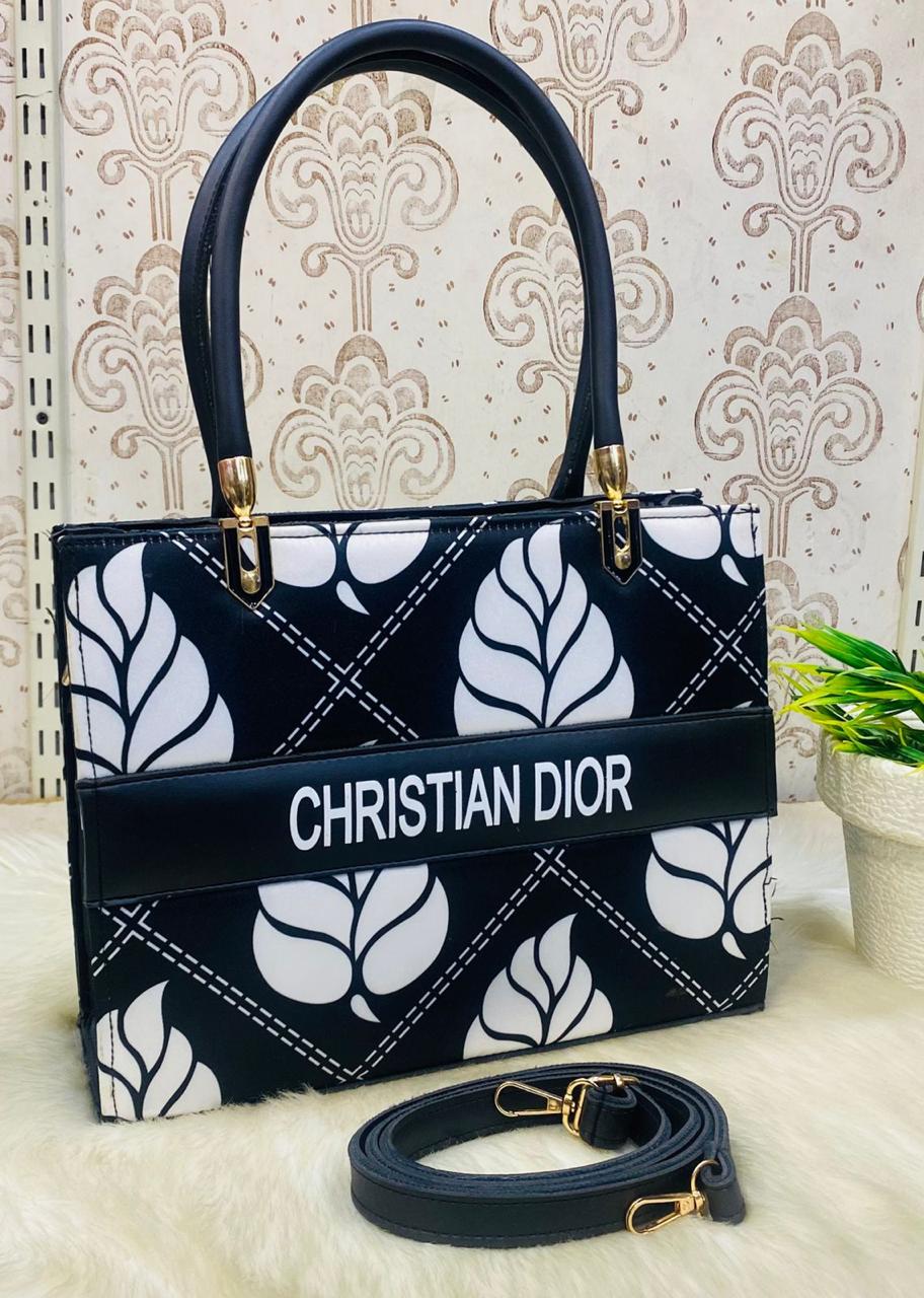 CRISTAIN DIOR High Quality Floral Tote Bag