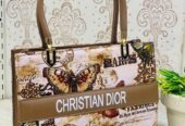 CRISTAIN DIOR High Quality Floral Tote Bag
