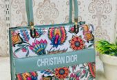 CRISTAIN DIOR High Quality Floral Tote Bag