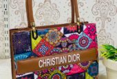 CRISTAIN DIOR High Quality Floral Tote Bag