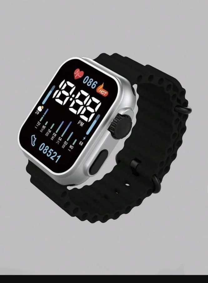 Mens led smart watch