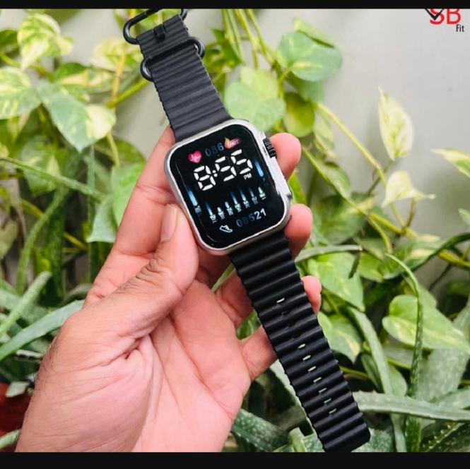 Mens led smart watch
