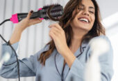 One Step Hair Dryer And Volumizer Hot Air Brush, Hair Dryer Brush, Blow Dryer Brush Professional Hot Air Brush One Step Hair Dryer and Styler Volumizer with Negative Ion for Drying, Blow Dryer, Straightening, Curling