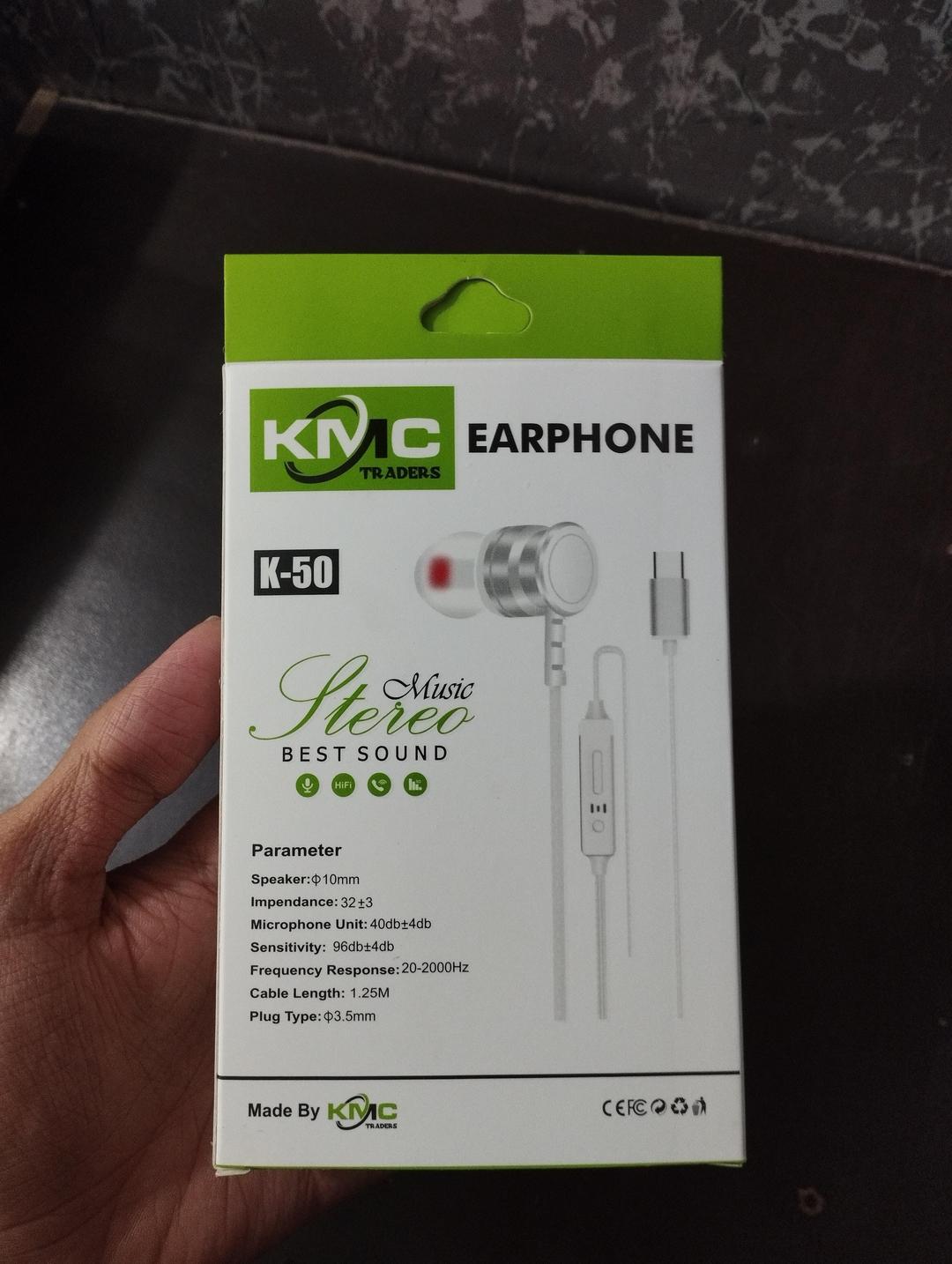 *Product Name*: Stylish White Wired Earphones with In-built Microphone and Super Bass