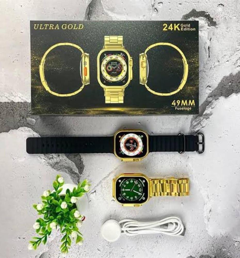 24k gold edition smart watch