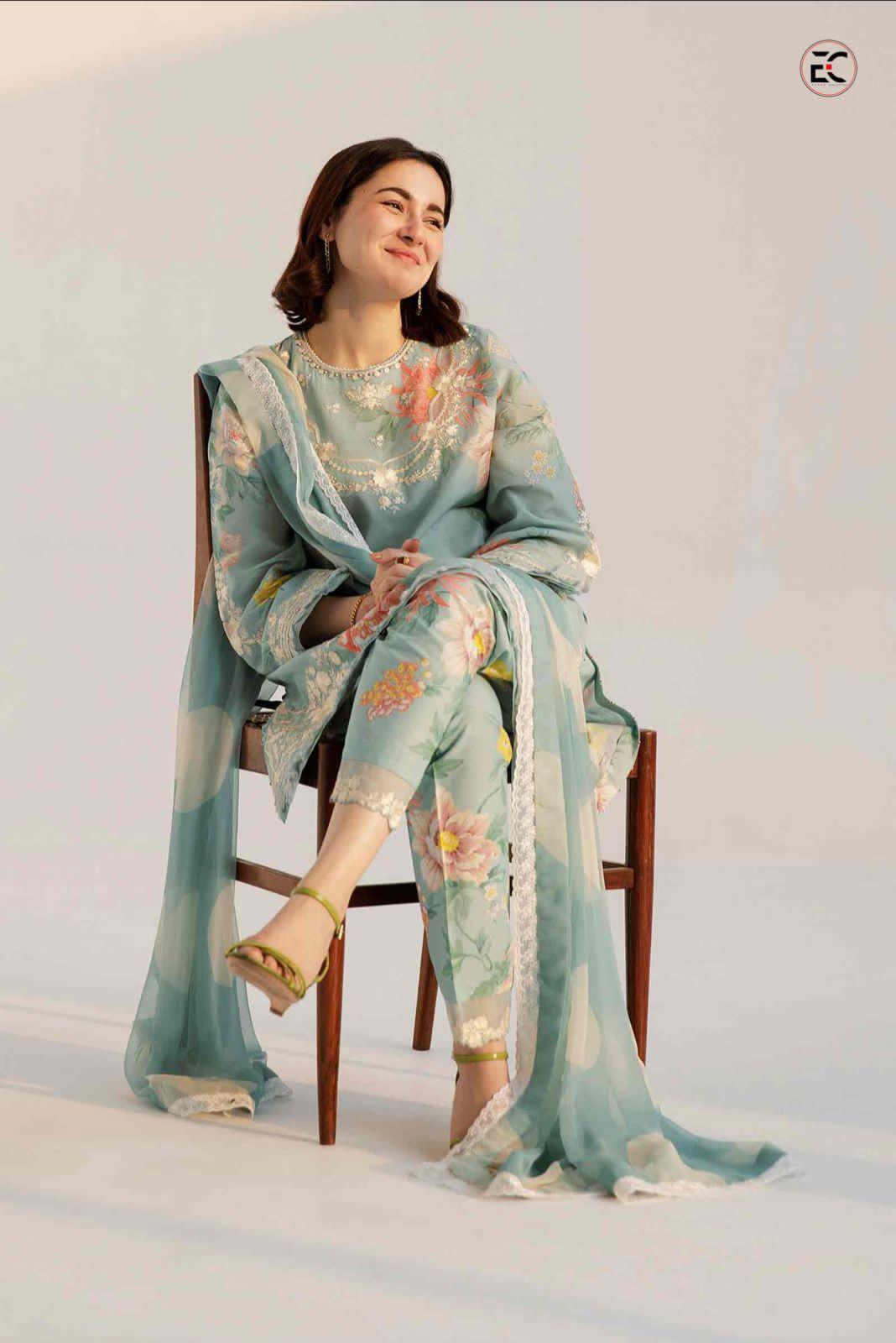 3pcs Women’s Unstitched Suit