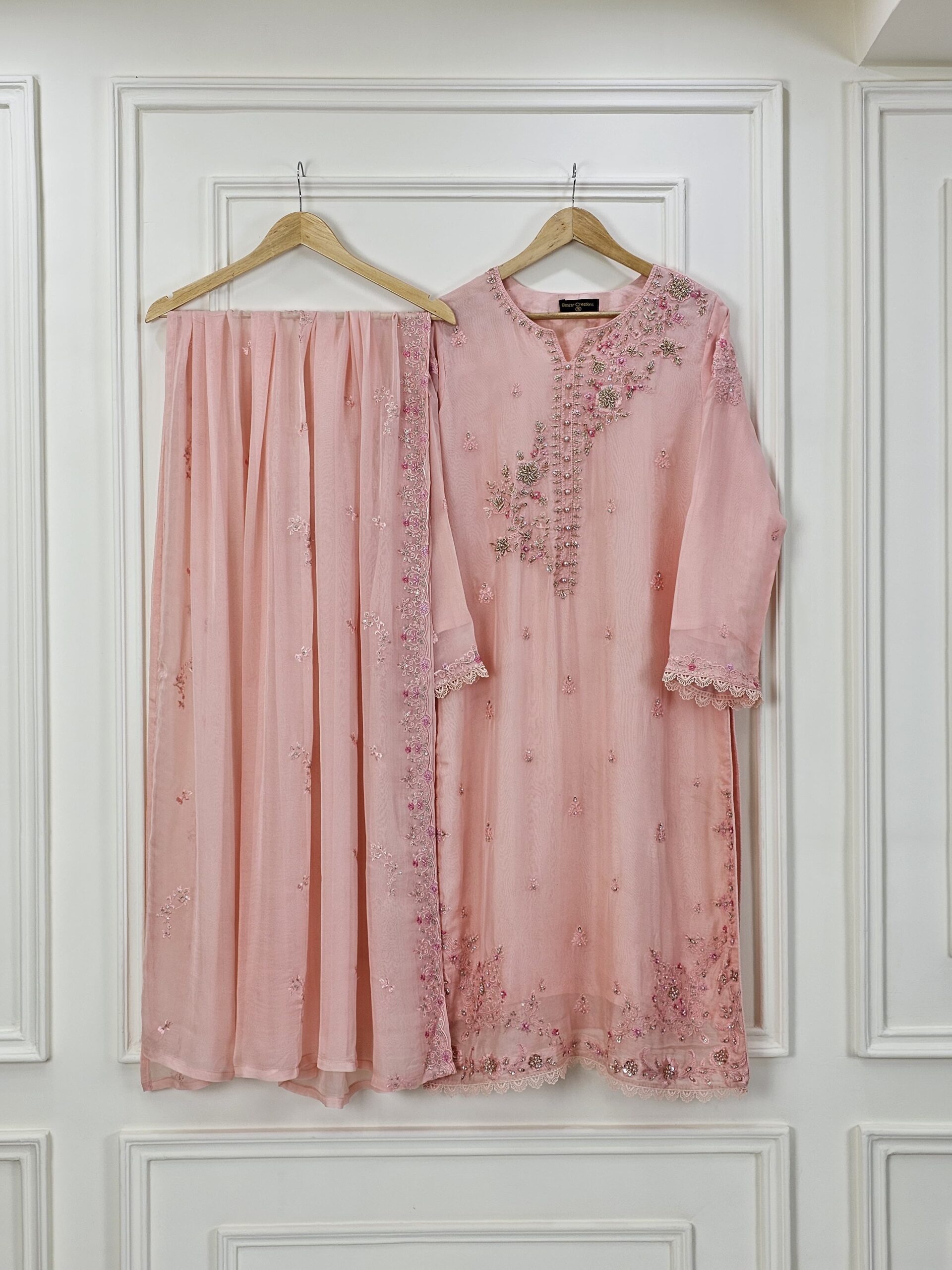 Three Piece Luxury Pret Chiffon