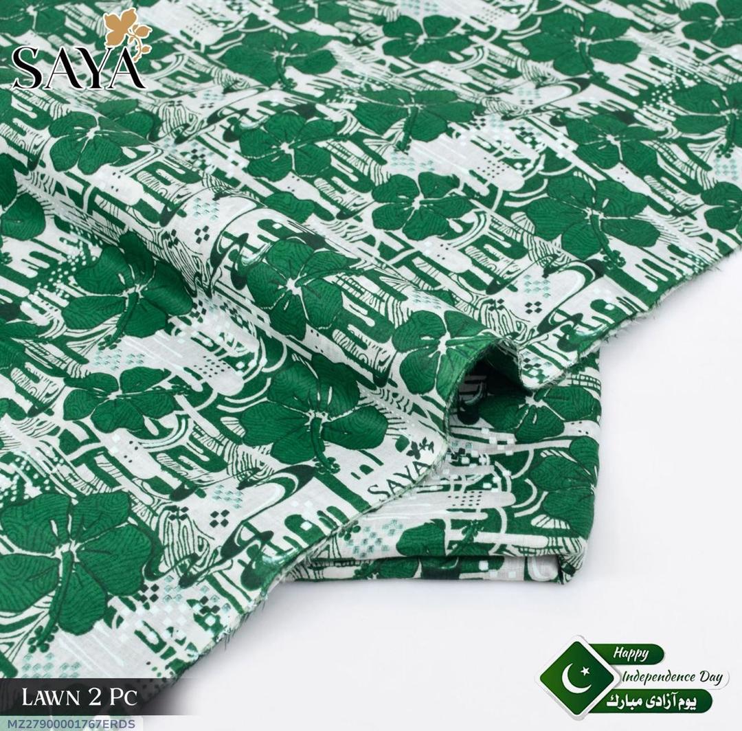 2 Pcs Women’s Unstitched Printed Suit