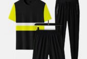 3 pcs Men’s jersey plain Track suit