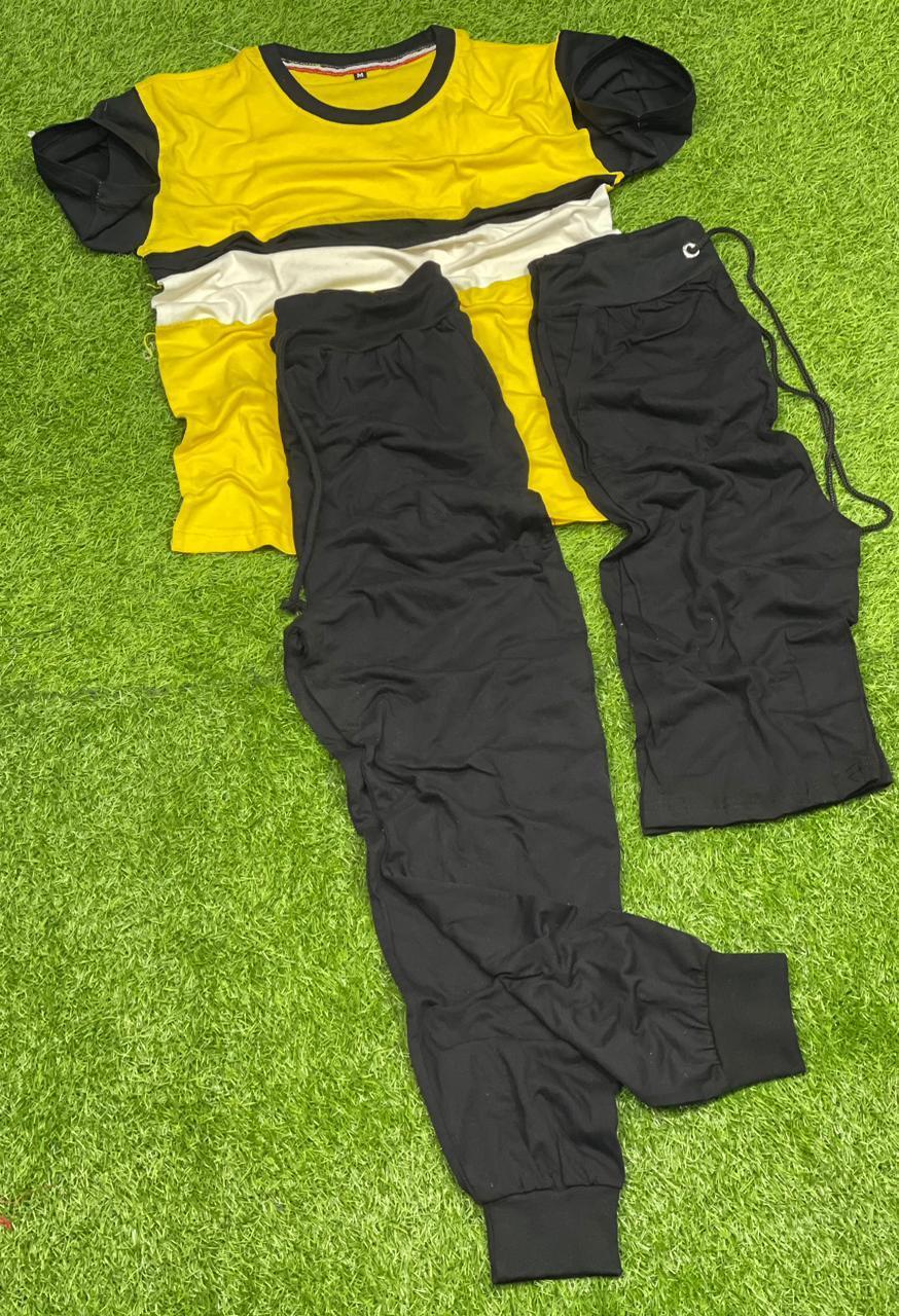 3 pcs Men’s jersey plain Track suit