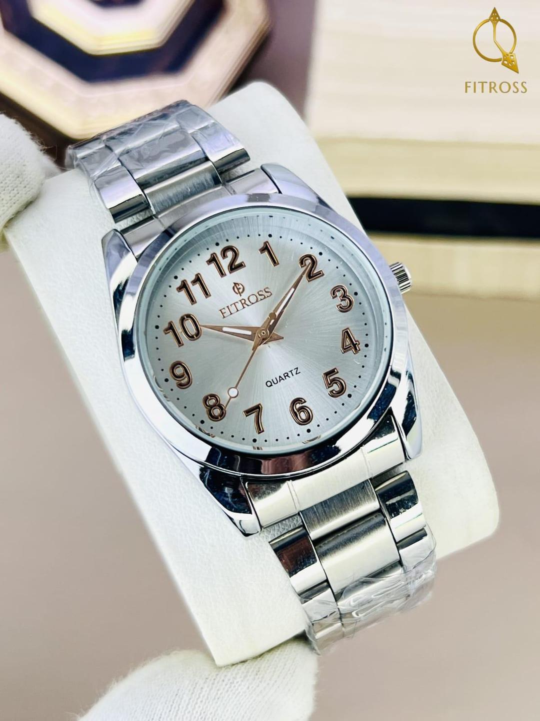 Men’s Quartz Water Resistant Chain Strap Watch