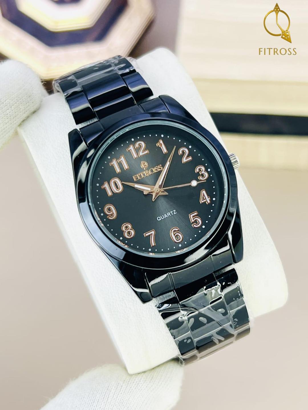 Men’s Quartz Water Resistant Chain Strap Watch