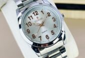 Men’s Quartz Water Resistant Chain Strap Watch