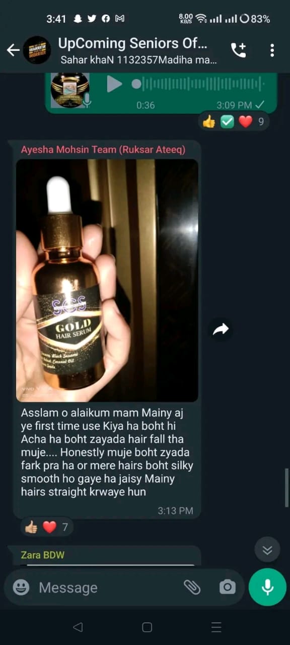Gold Hair Serum