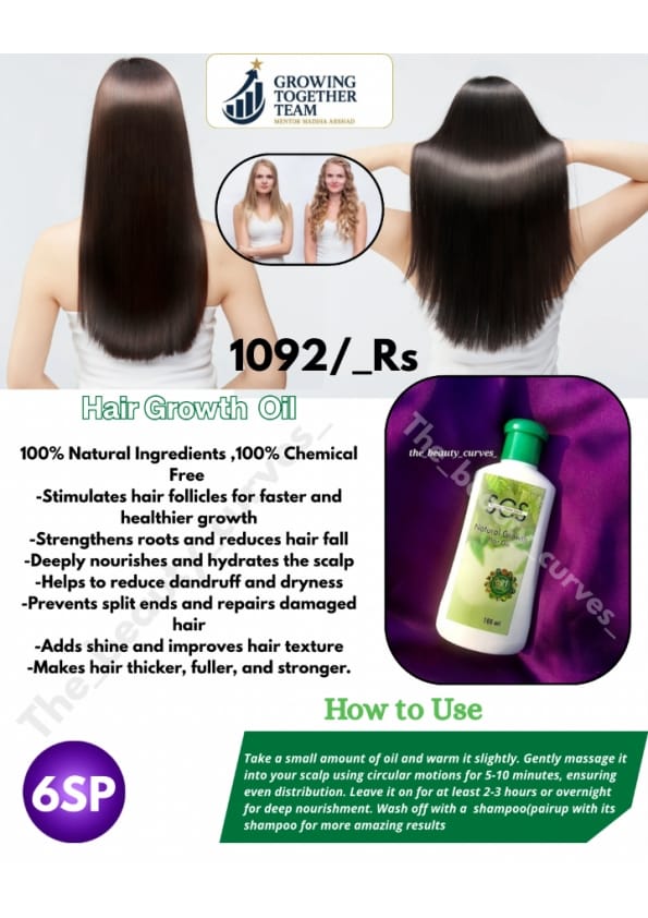 Natural Growth Hair Oil 1 Growth Hair Oil