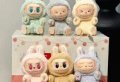 Labubu Doll Plush Toy & Keychain