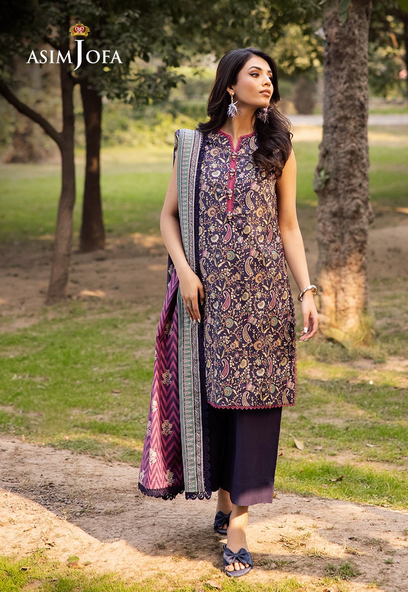 Asim Jofa Lawn 💯 Original 2025 Collection 3 Pcs Volume 05