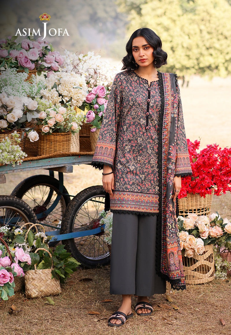 Asim Jofa Lawn 💯 Original 2025 Collection 3 Pcs Volume 05