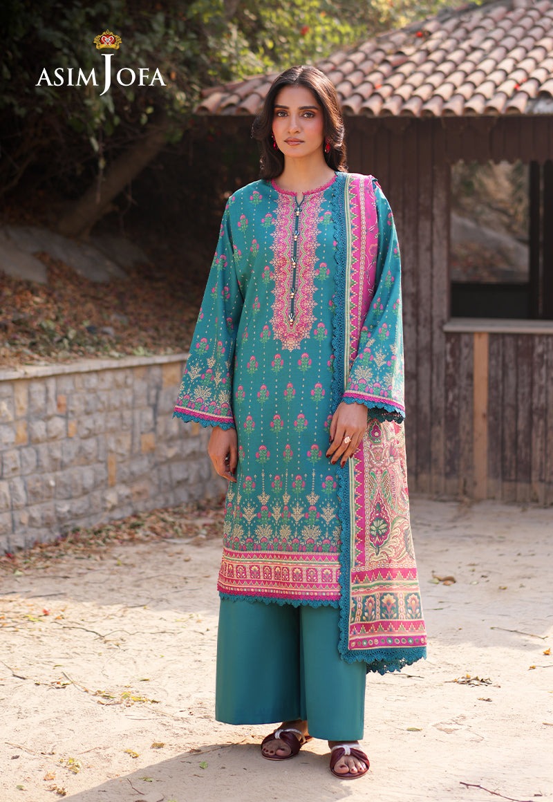 Asim Jofa Lawn 💯 Original 2025 Collection 3 Pcs Volume 05
