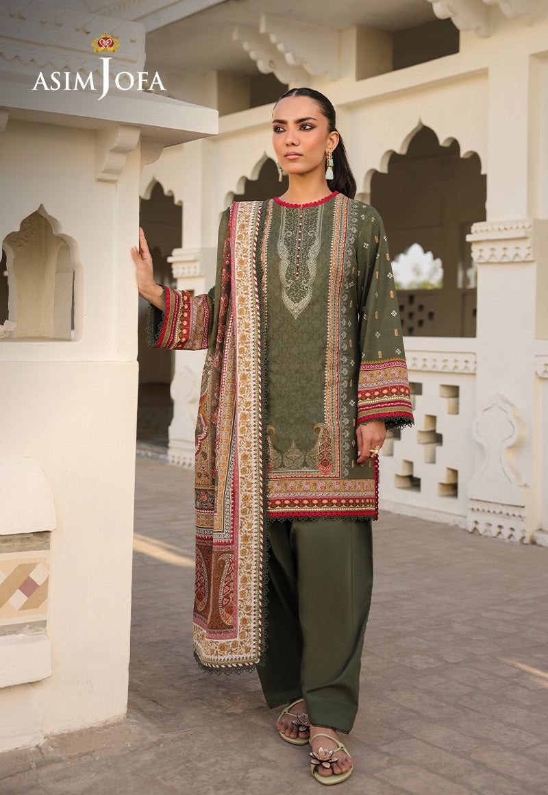 Asim Jofa Lawn 💯 Original 2025 Collection 3 Pcs Volume 05