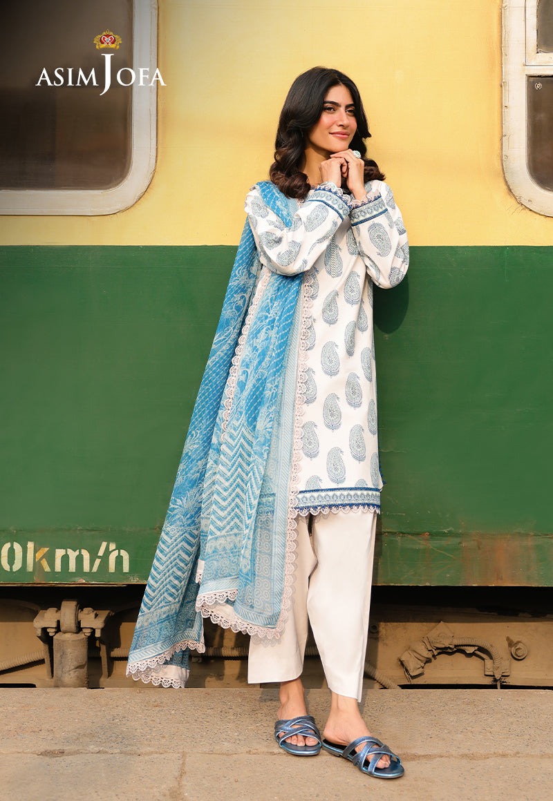 Asim Jofa Lawn 💯 Original 2025 Collection 3 Pcs Volume 05