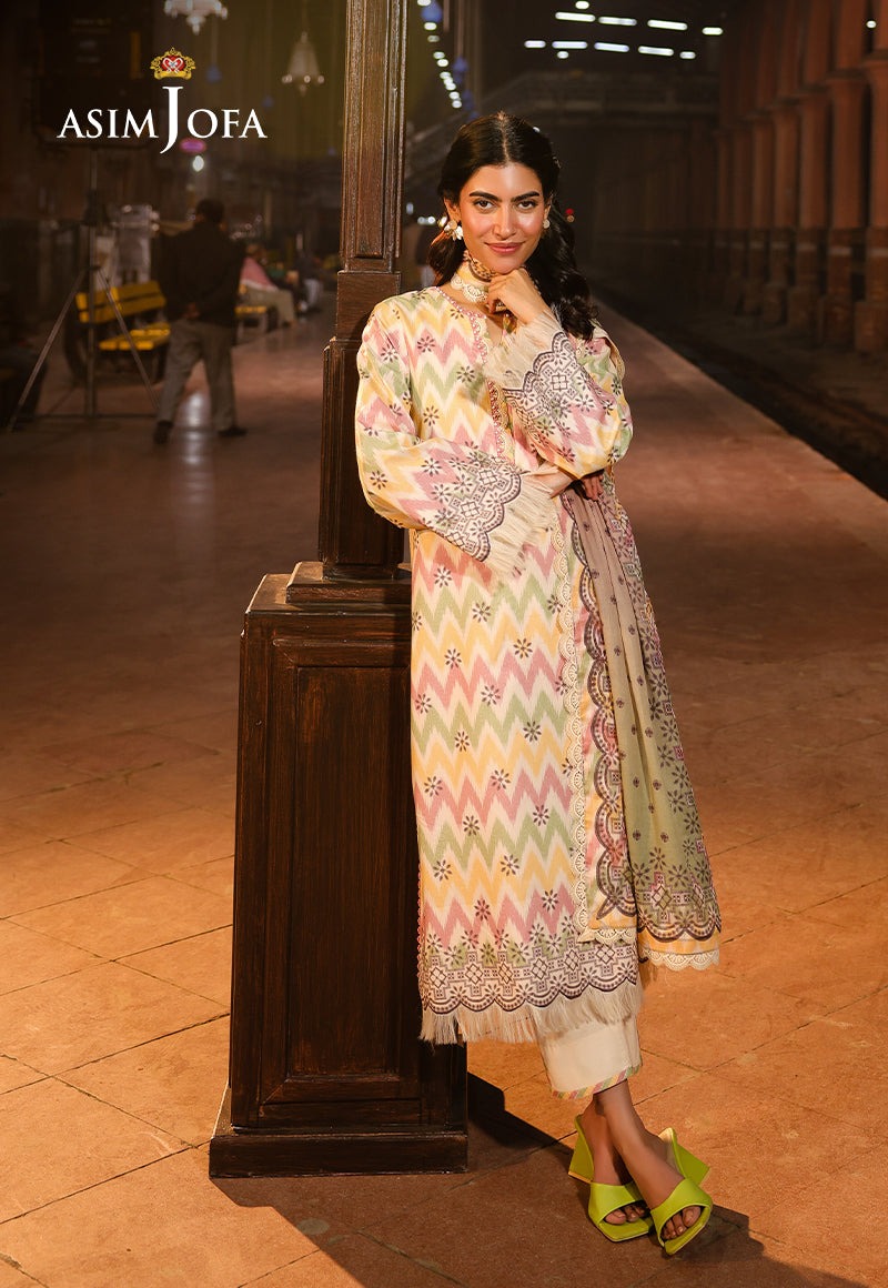 Asim Jofa Lawn 💯 Original 2025 Collection 3 Pcs Volume 05