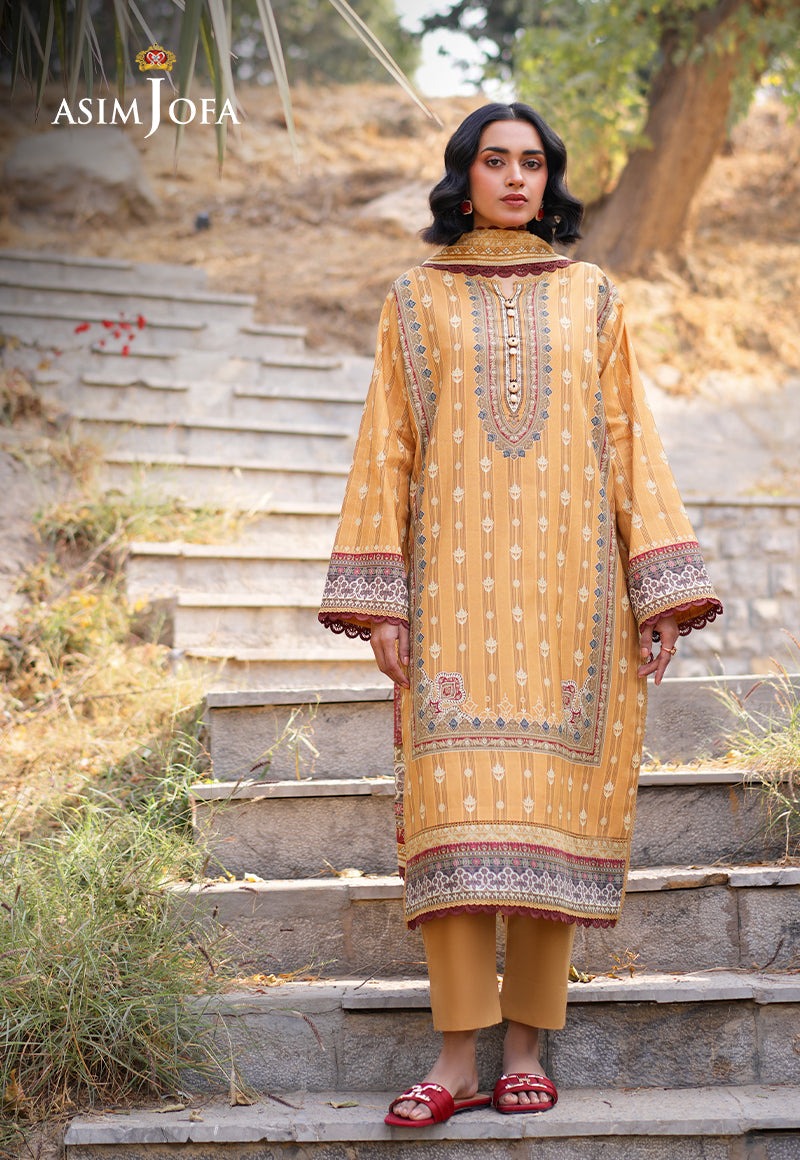 Asim Jofa Lawn 💯 Original 2025 Collection 3 Pcs Volume 05
