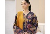 Lawn Pure Printed Shirt with Neck Patch