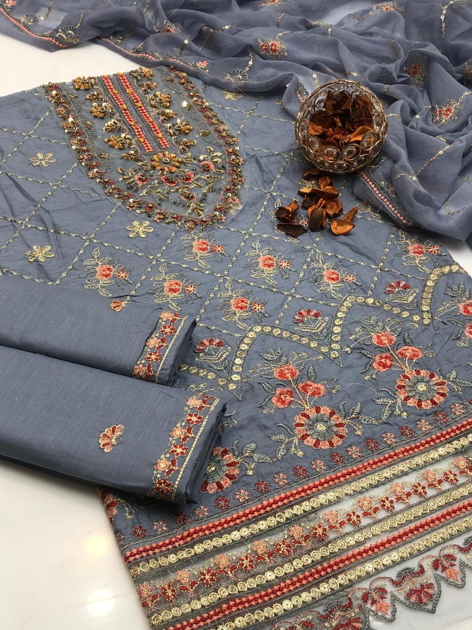*2K25 Summer collection 3 Pcs Suit