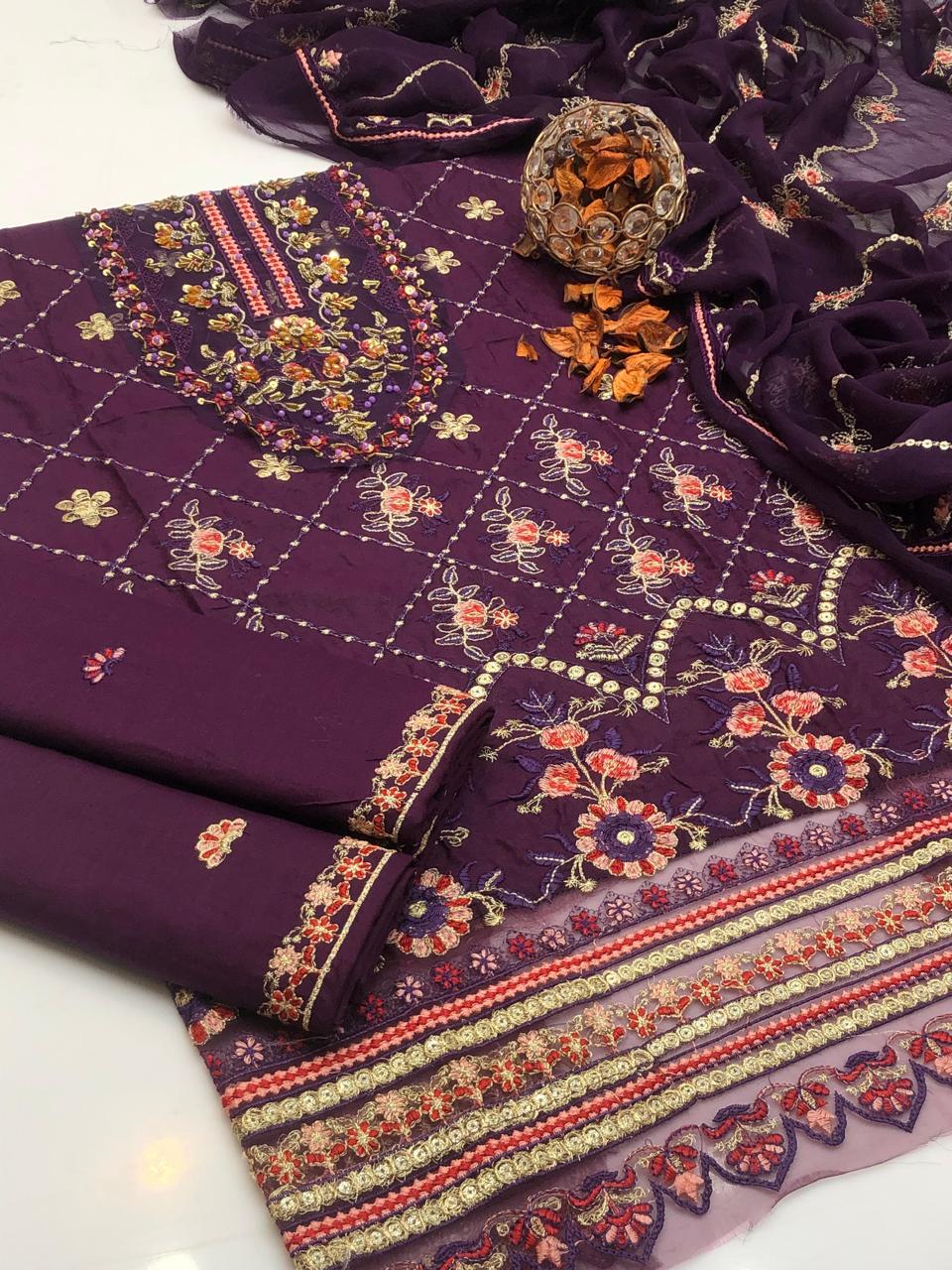 *2K25 Summer collection 3 Pcs Suit