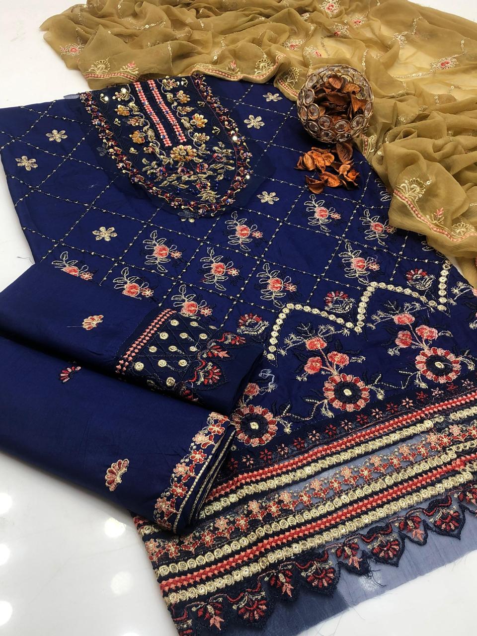 *2K25 Summer collection 3 Pcs Suit
