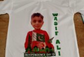 White Customized T-shirt