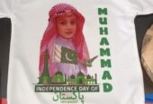 White Customized T-shirt