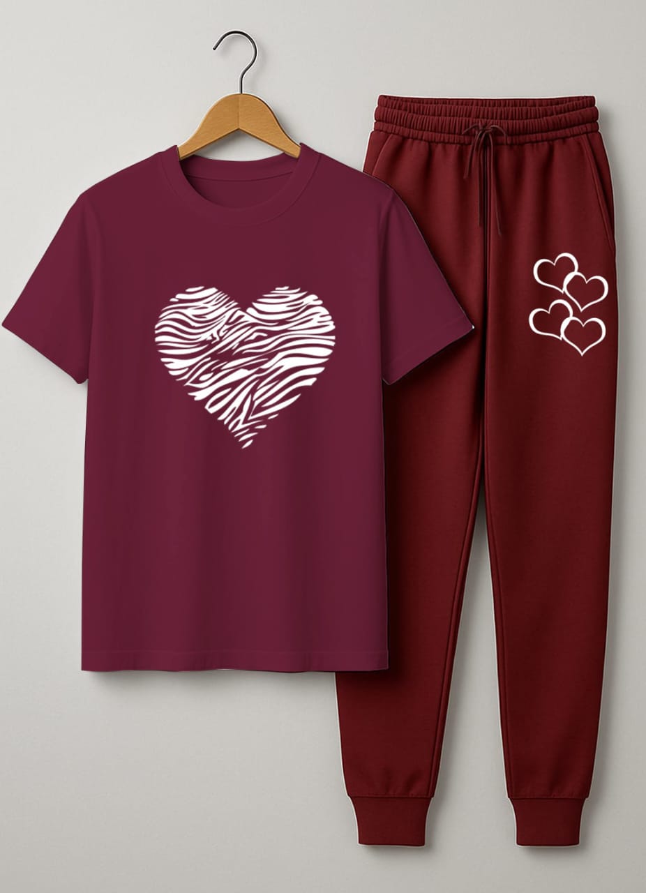 Cotton Jersey Style Lounge Wear For Girls & Womens