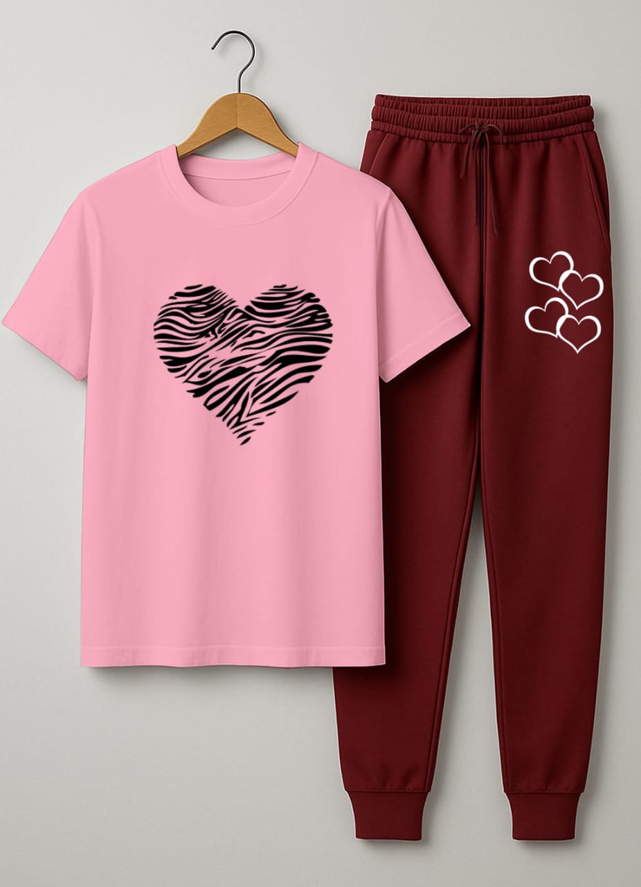 Cotton Jersey Style Lounge Wear For Girls & Womens