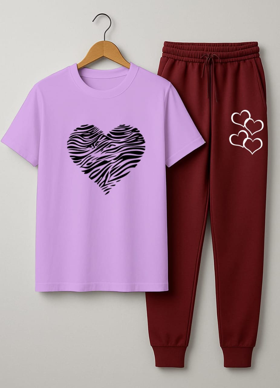 Cotton Jersey Style Lounge Wear For Girls & Womens