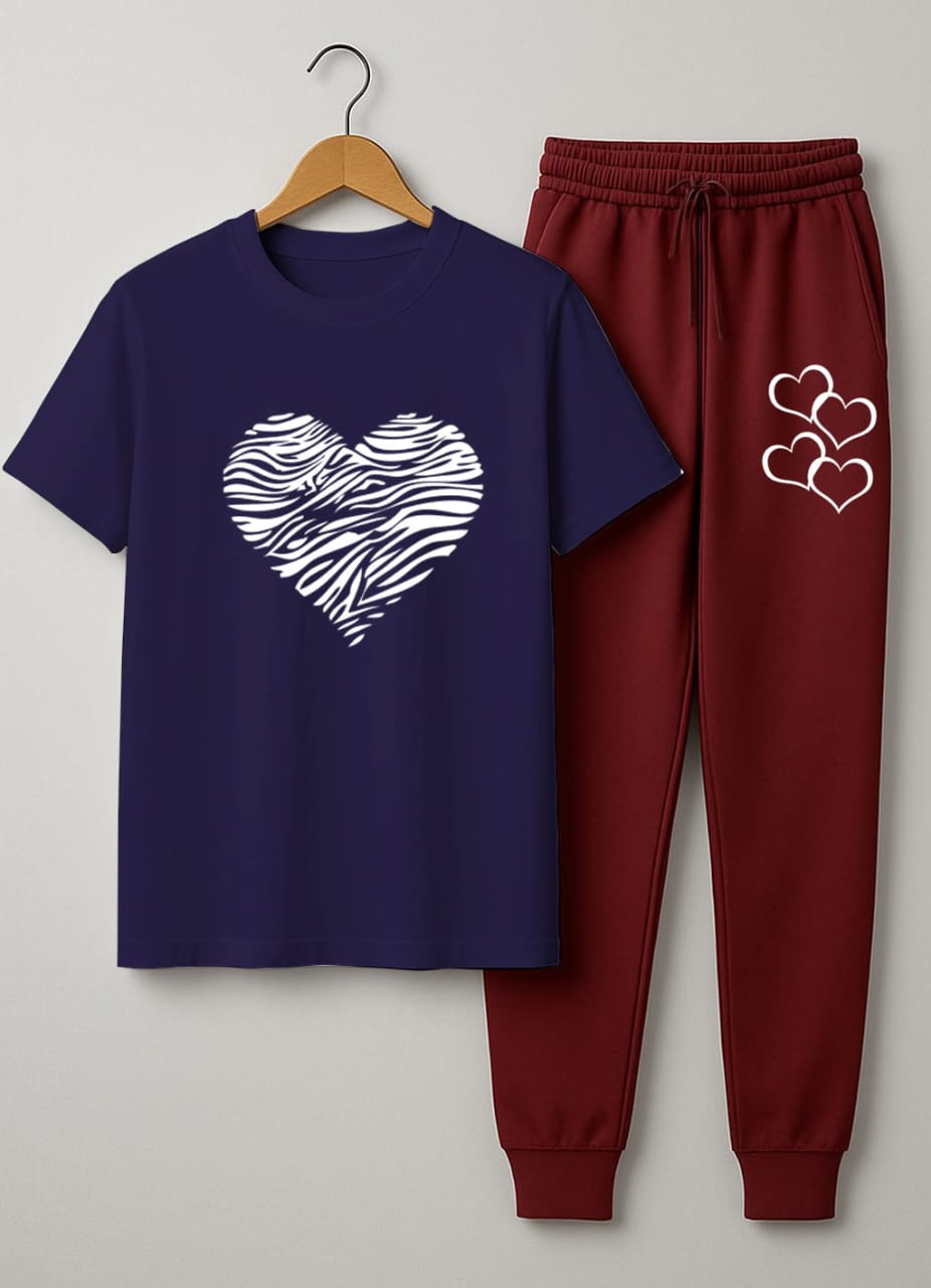 Cotton Jersey Style Lounge Wear For Girls & Womens