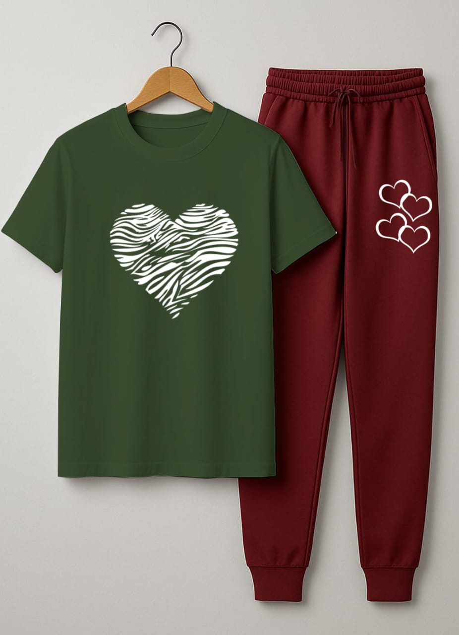 Cotton Jersey Style Lounge Wear For Girls & Womens