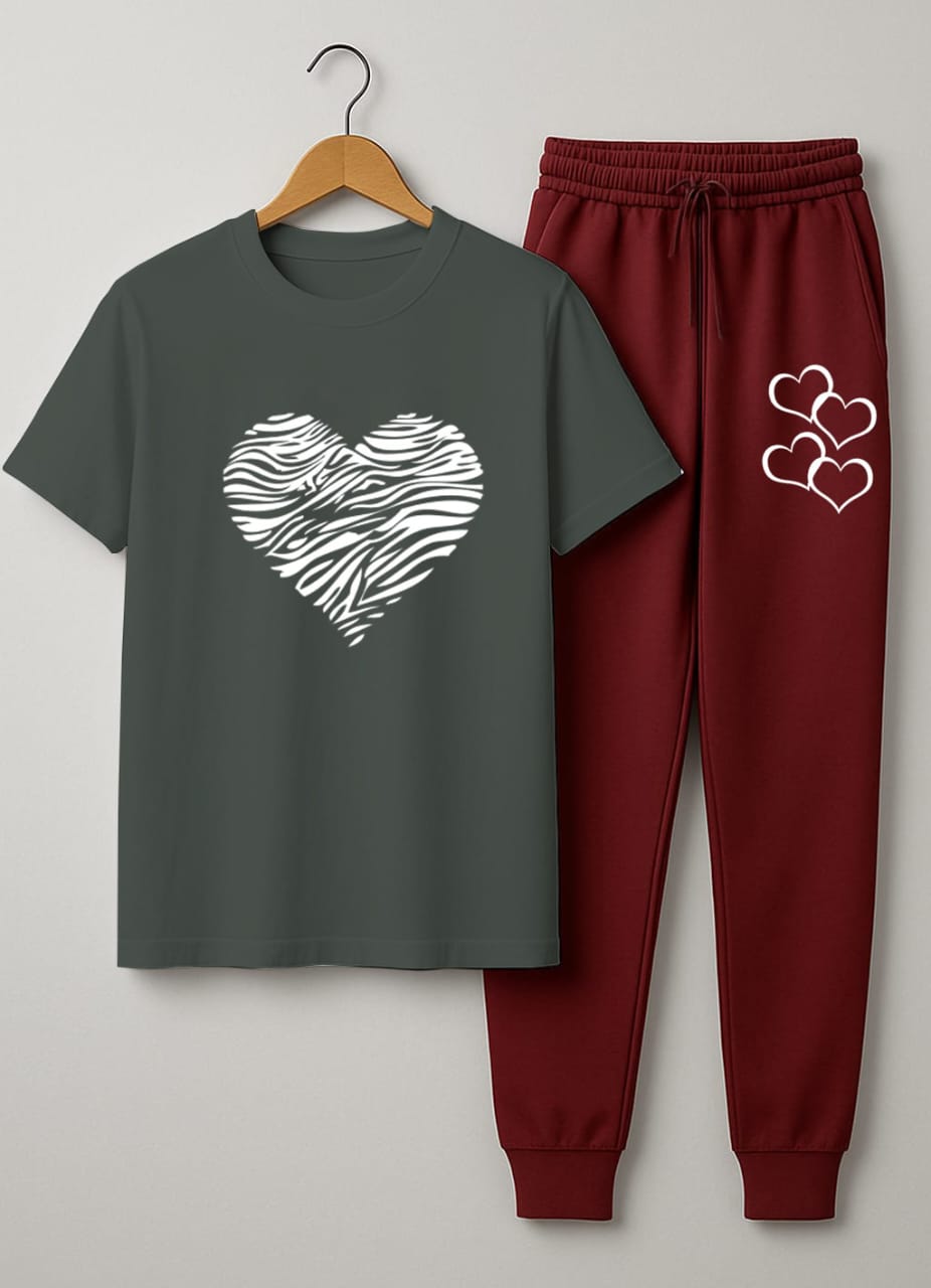 Cotton Jersey Style Lounge Wear For Girls & Womens